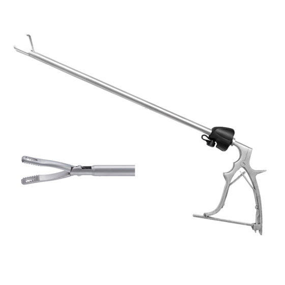 Laparoscopic surgical instrument forceps (gastric forceps) 10MMX330MM