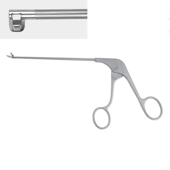 Arthroscopy - left 90° direction - blue forceps - left opening 90° biting and cutting forceps - left opening 90°- Specification - 4.4mm x 120mm