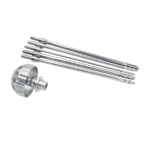 Ein endoskop an der wirbelsäule. Das ist ein BESS knochen knochen