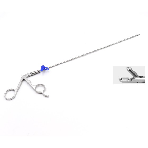 Spinal endoscope - pulposus forceps - 2.5mm x 330mm -0° long cup